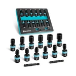 Duratech 1/4" Drive Impact Universal Joint Socket Set, Swivel 14-.... Fixed Price $45.99.