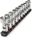 Crom Universal Flex Socket Set - 3/8 Inch Drive 10pcs (10-19mm). Fixed Price $57.11.