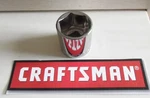 Craftsman 3/8" Dr - 6 Pt Sae Or Metric Socket New. Fixed Price $8.12.