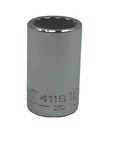 Wright Tool # 4119 19/32" - 1/2" Dr. 12 Pt. Std. Socket Usa Made Free Shipping. Fixed Price $10.49.