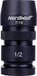 Nordwolf Impact Wrench Adapter 1/2" Sq Drive Female To 7/16" Hex Quick Change. Fixed Price $32.71.
