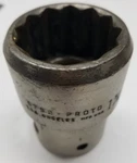 Proto 1" Drive 1-5/8" Socket 12pt 5752 Listing J. Fixed Price $25.00.