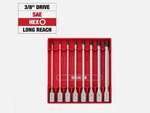 Milwaukee 8pc 3/8 Drive Long Hex Bit Socket Set Sae 48-22-9546 New. Fixed Price $99.60.