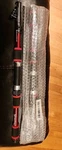Sougayilang 180 Fishing Rods (2) High Tensile Strength 24 1/4" Red, 2 New. Fixed Price $23.99.