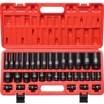 Zoyakki 35pc 1/2" Dr Hex Impact Socket Set Deep & Shallow Metric Cr-mo. Fixed Price $95.39.