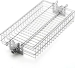 Turbro Flat Rotisserie Basket, 304 Stainless Steel, Universal Grill Accessory, C. Fixed Price $48.26.