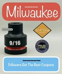 Milwaukee 49-66-6300 9/16" Shockwave Impact Duty 3/4" Drive Shallow Socket. Fixed Price $13.14.