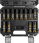 12-piece Boen 1/2" Drive Deep Impact Socket Set, Metric Sockets (8-19mm). Fixed Price $38.60.