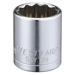 Westward 53yt24 Socket, Steel, Chrome, 16 Mm. Fixed Price $2.66.
