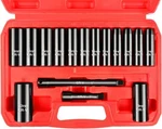 Wett 3/8" Deep Impact Socket Set, 16pc Metric 6-point Cr-v Steel 7-22mm. Fixed Price $54.00.