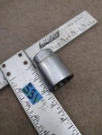 Crescent 1-5/16" Socket 3/4" Drive 12pt Shallow Lh1242 Japan Made Sae Standard .. Fixed Price $6.99.