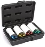 Titan 21095 4-pc 1/2" Dr. Non-marring Deep Impact Lug Nut Socket Set. Fixed Price $62.89.