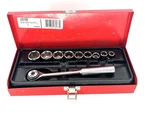Proto Tools 3/8 Sae Drive Tool Set With Box J52128 & Ratchet J5252f Usa Mixed. Fixed Price $50.00.