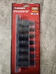 Husky 7 Piece 1/2 Inch Drive Impact Hex Bit Socket Set - Metric. Fixed Price $18.87.