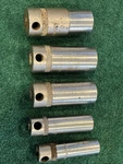 Vintage Bonney Deep Sockets - Ld 20 22 30 32 And Ld32t. Fixed Price $32.50.