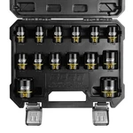 14-pcs 1/2" Drive Shallow Impact Socket Set, Metric (11mm-32mm) Sockets. Fixed Price $33.99.