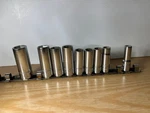 Vintage 1970s Vulcan Williams Bmd Deep Metric Socket Set 3/8 Drive Usa 9pc. Fixed Price $129.99.