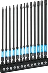 Toolant 6" Impact Long Torx Bit Set 13pcs (tt7-tt40), 1/4 Hex-shank S2 Steel Sec. Fixed Price $26.76.