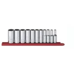 Gearwrench 11 Piece 3/8 Inch Drive 12 Point Deep Sae Socket Set. Fixed Price $105.67.