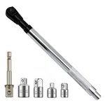 Jeuclel Offset Extension Wrench For Electric Drill, With 4 Socket Silver. Fixed Price $63.02.