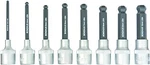 Bondhus 43487 - Set 8 Prohold Ball Bits 2" (3-10mm) W/sockets In Clamshell 1ea. Fixed Price $96.02.