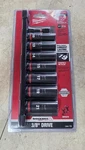 Milwaukee Tools 49-66-7021 Sockets (apx028259). Fixed Price $39.99.