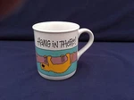 Vtg. American Greetings Designers Collection Mug Hang In There Stoneware. Fixed Price $24.99.