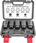 Bilitools 1/2" Drive Deep Axle Nut Spindle Impact Socket Set 12 Point Cr-.... Fixed Price $57.99.