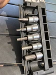 Stanley Tools 5 Pc 3/8 Drive Hex Bit Socket Set , 1/4 7/32 3/16 5/32. Fixed Price $5.00.