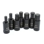 Husky 1/2 In. Drive Hex Bit Impact Socket Set Sae (7-piece). Fixed Price $19.99.