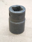 Snap-on Gsw221 11/16" 1/2dr. 12pt. Black Oxide Industrial Finish Non Impact. Fixed Price $12.00.