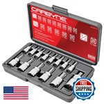 Carbyne 14-piece Tamper Proof Torx Bit Socket Set Security Tt8 To Tt60 S2. Fixed Price $78.72.