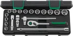 Stahlwille 45/14/5i Quick Release 19 Piece 3/8" Drive Metric Socket Set 8-22mm. Fixed Price $269.05.