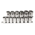 K Tool 28100 Chrome Socket Set, 1/2" Drive, 14 Piece, 15mm To 28mm, 6 Point. Fixed Price $38.16.