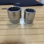 Sk Tools 47154 & 47142 3/4" Drive 1-11/16" 1-5/16 Sockets Chrome. Fixed Price $31.99.