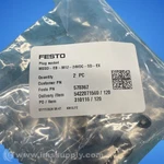 Festo Mssd-eb-m12-24vdc-sd-ex Plug Socket Bag Of 2 Fnfp. Fixed Price $52.80.