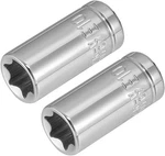 Uxcell 2pcs 1/4-inch Drive E10 External Torx Shallow Socket, Cr-v Steel. Fixed Price $12.44.