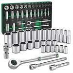 Sk 3/8" Drive Socket Set With 160-p Ratchet, 30-piece, Sae, Superkrome Finish. Fixed Price $135.32.