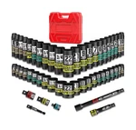3/8" Drive Impact Socket Set, 50-piece Standard Sae 5/16 To 3/4 Inc... Fast Ship. Fixed Price $61.99.