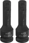 Harfington 2pcs H13 (13mm) Hex Impact Bit Socket 1/2" Drive Sockets 13mm. Fixed Price $23.09.