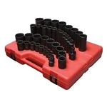 Sunex Suu-2698 1/2-inch Drive 12-point Sae Master Impact Socket Set, 39-piece. Fixed Price $341.84.
