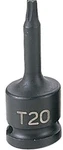 Grey Pneumatic 1120t 3/8" Drive X T20 Internal Star Impact Driver Socket. Fixed Price $13.00.