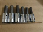 Stanley Proto 5441-sm 1/2" Drive Metric Hex Bit Set, 6pc 19 18 17 15 14 13 Mm. Fixed Price $62.99.