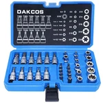 Dakcos 34 Pcs Torx Socket Set And Female E-torx Star 34pcs Mix. Fixed Price $31.51.