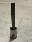 New Snap On Tools Usa F31e 3/8" Drive Standard Flat Tip Chrome Socket. Fixed Price $35.99.