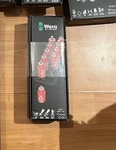 Wera B Vde Hf Belt 1 Zyklop Torx Socket Set 3/8" Drive. Fixed Price $239.99.