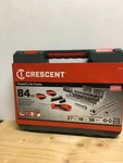 Crescent 1/4 And 3/8 In. Drive Sae/metric 6 12 Point Socket Wrench Set 84 Pc. Fixed Price $74.21.