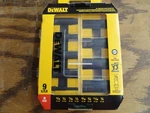 Dewalt Dwafsfset9 3/8" Drive Deep Impact Socket Set New (f40030354). Fixed Price $34.95.