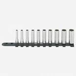 Stahlwille 40adl/10cl 1/4" Extra Deep Socket Set With Clip Strip, Sae, 3/16 - 9/. Fixed Price $284.81.