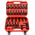 Amm 29pcs 1/2" Drive Impact Socket Set, Deep Set With Extension B.... Fixed Price $60.51.